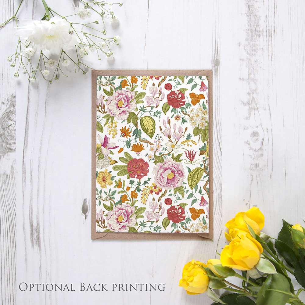 'Vintage Blooms VB10' Save the Date Sample