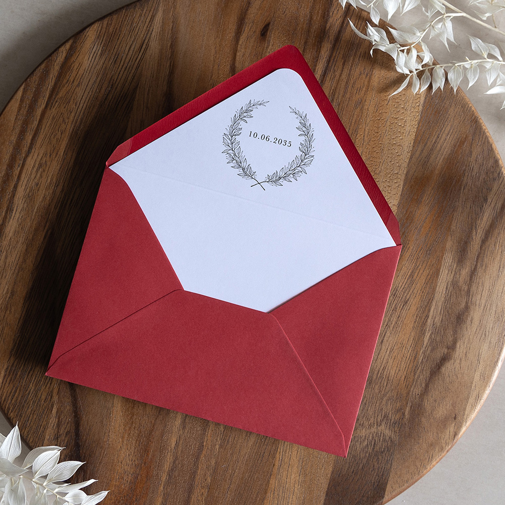 'Alice' Printed Envelope Liner with Envelope