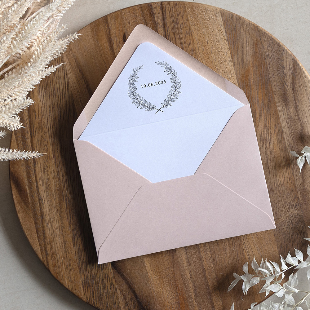 'Alice' Printed Envelope Liner with Envelope