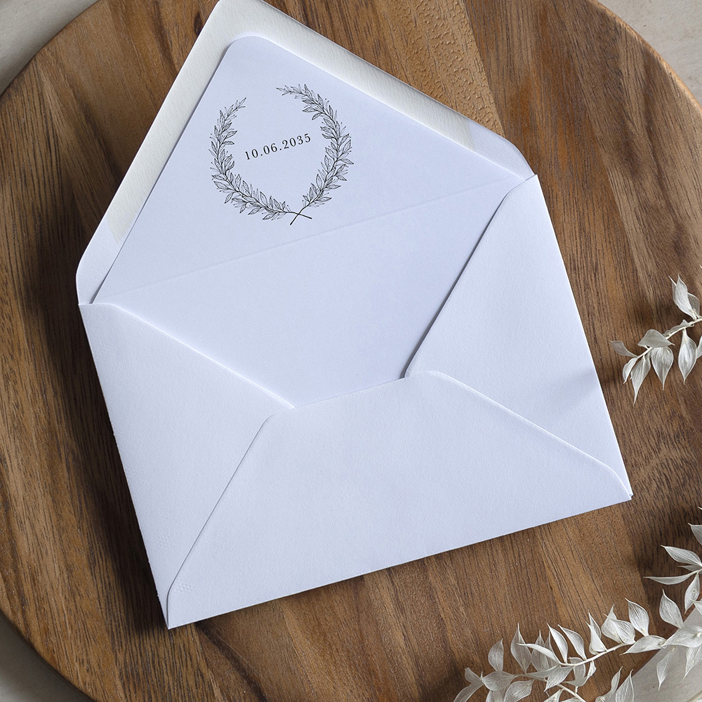 'Alice' Printed Envelope Liner with Envelope