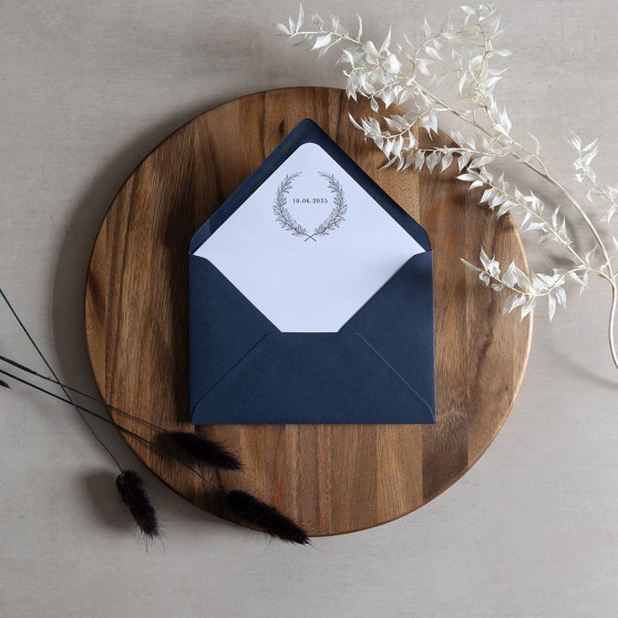 'Alice' Printed Envelope Liner with Envelope