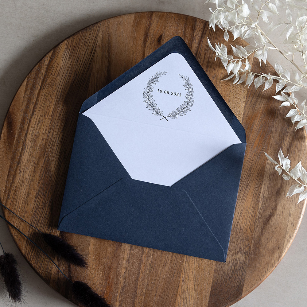 'Alice' Printed Envelope Liner with Envelope