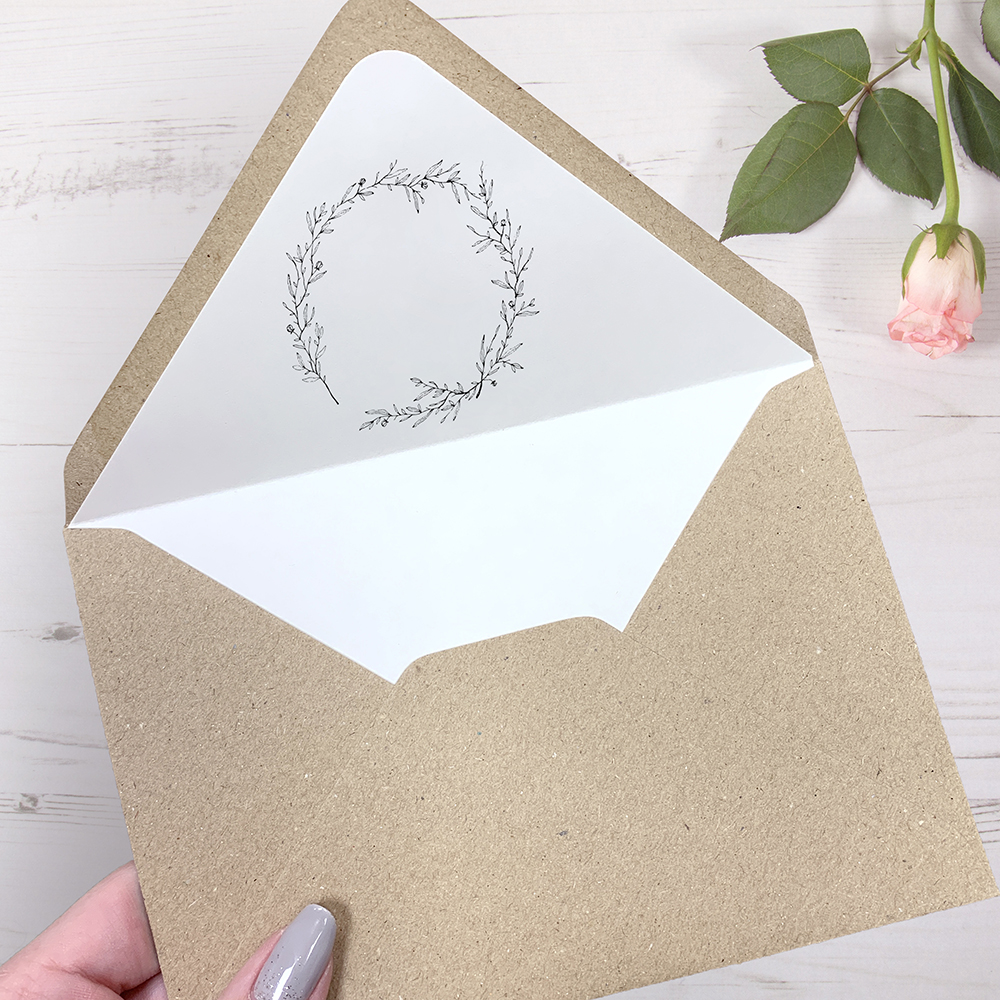 'Elizabeth' Standard Wedding Invitation
