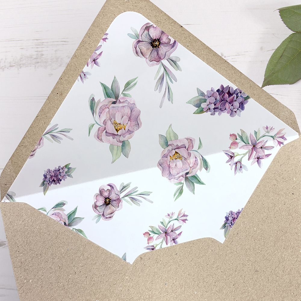 'Henrietta Dawn' Square Invite