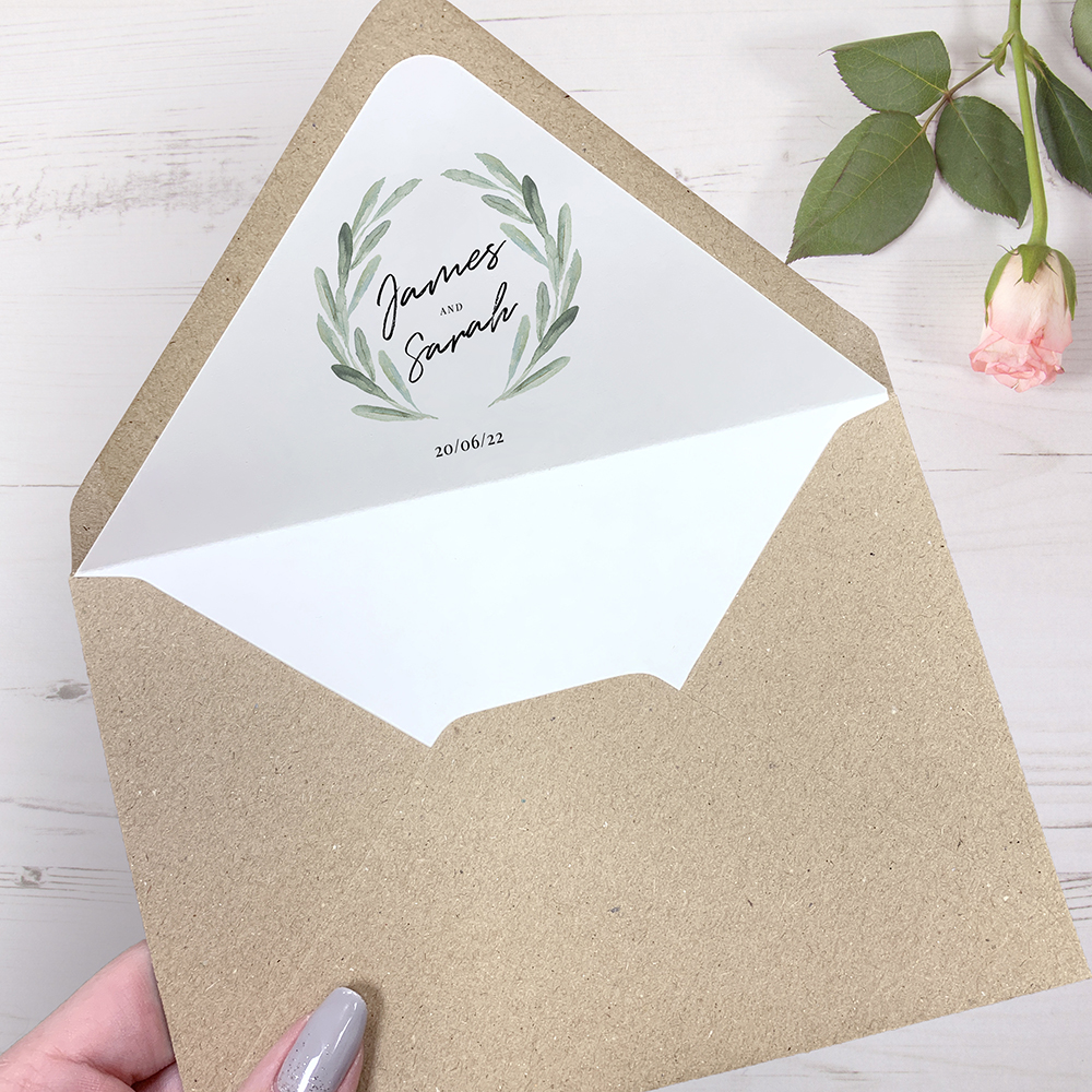 'Olive' Standard Invite