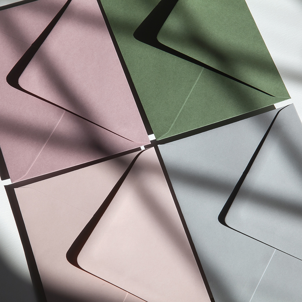 Envelope Sample - Various Colours