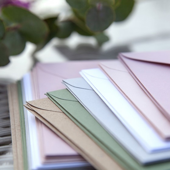 Envelope Sample - Various Colours