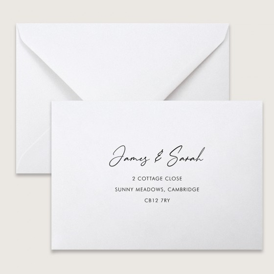 Addressed Envelopes