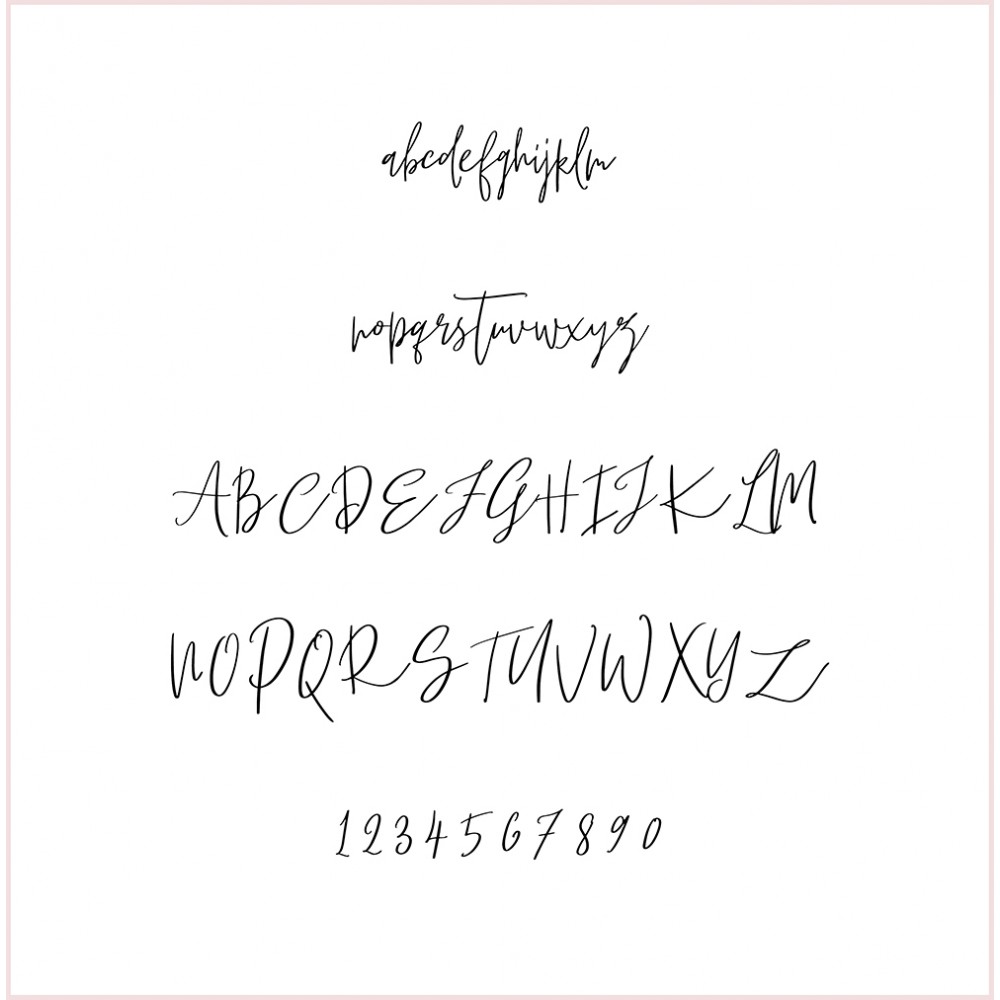 'Lavender' Printed Envelope Liner Sample with Envelope