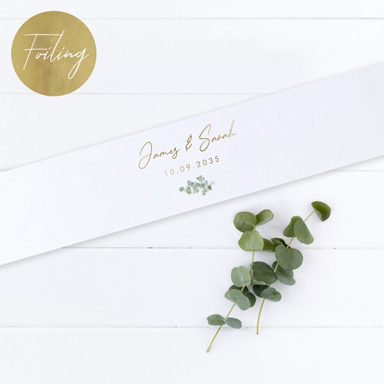 'CE10 Classic Eucalyptus' Foil Sleeve Belly Band