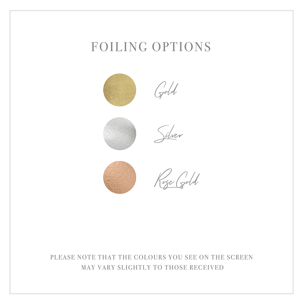 'Arabella' Standard Foil Invite