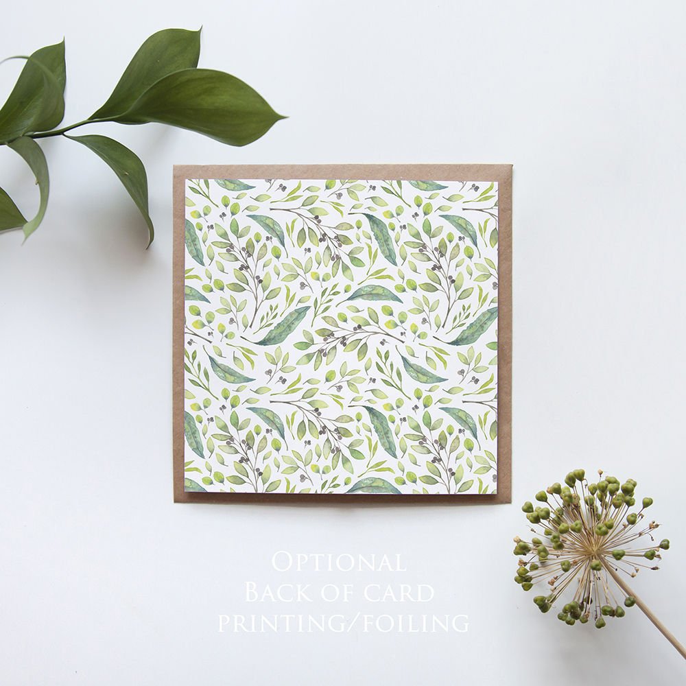 'Arabella' Square Foil Invitation