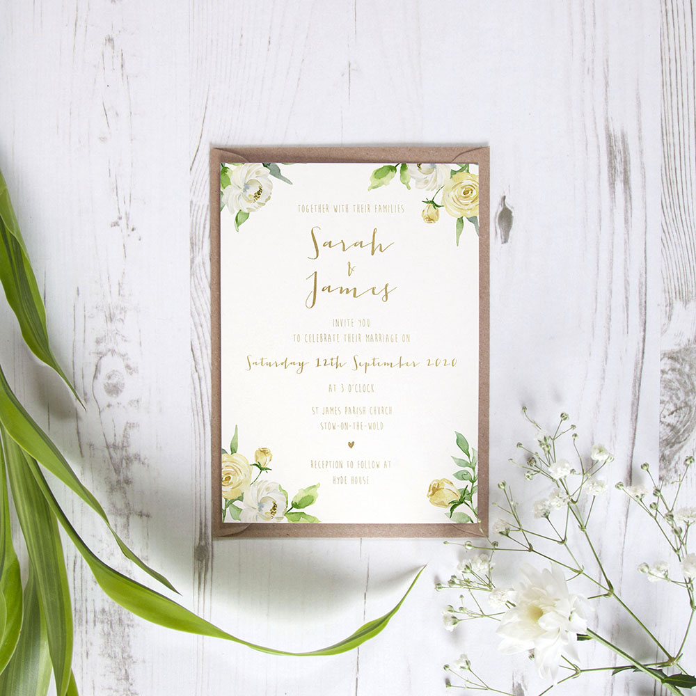 'Daphne' Standard Foil Invite