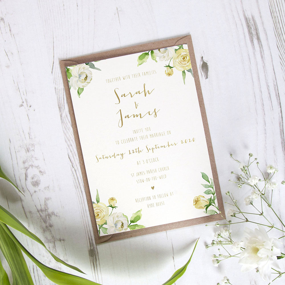 'Daphne' Standard Foil Invite