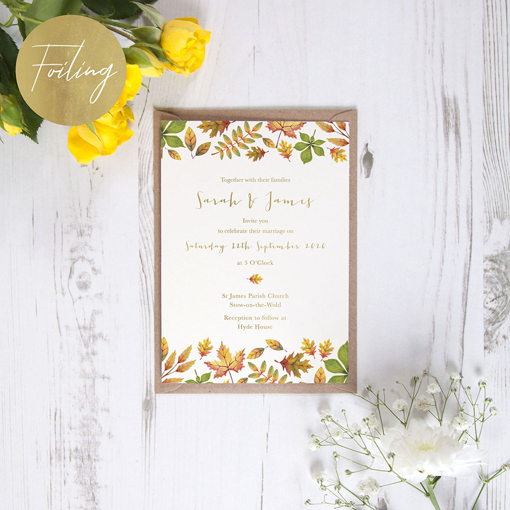 'Dorothy' Standard Foil Invite