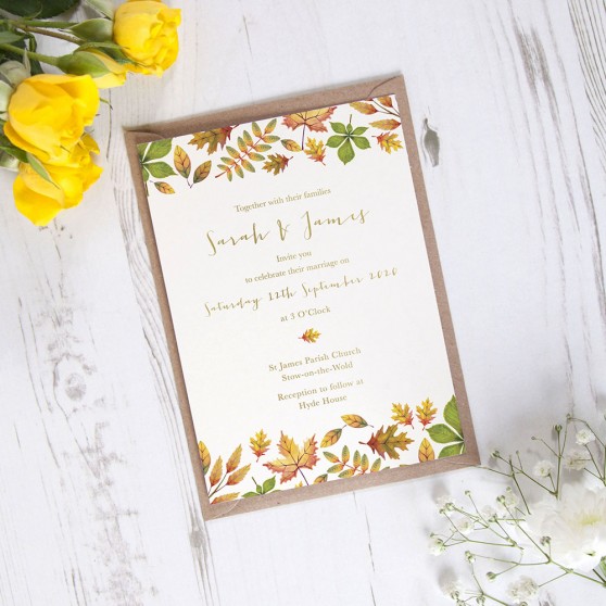 'Dorothy' Standard Foil Invite