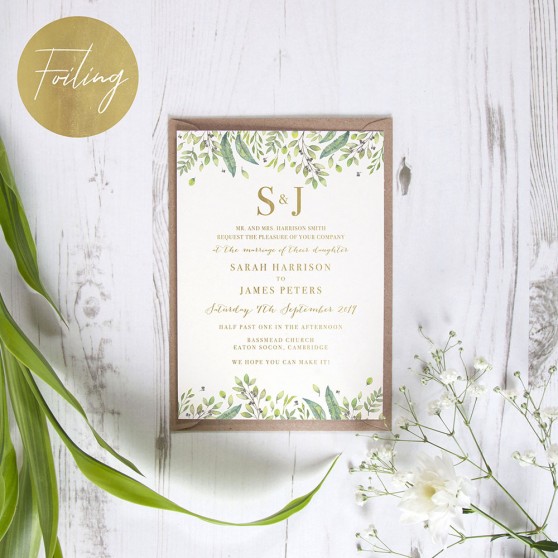 'Imogen' Standard Foil Invite