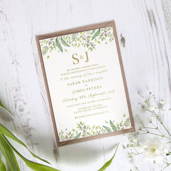 'Imogen' Standard Foil Invite