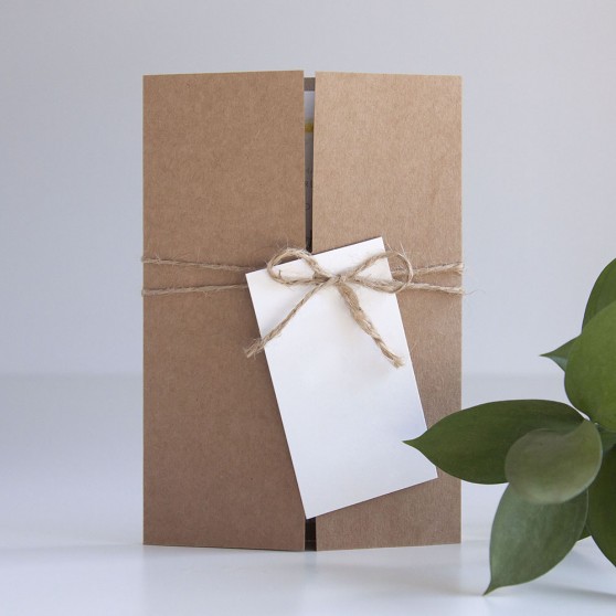 'Any Design' Gatefold Invite