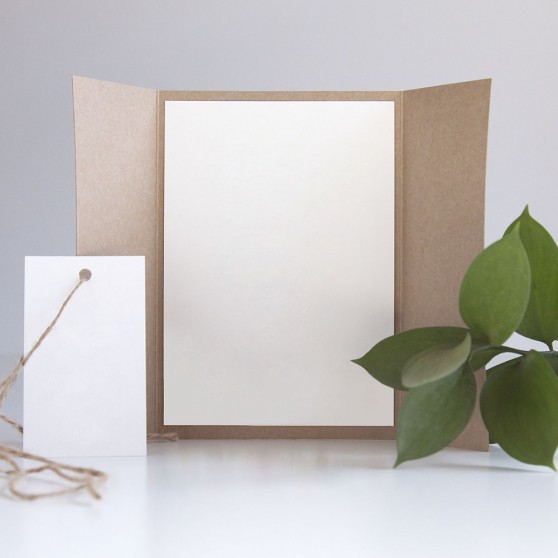 'Any Design' Gatefold Invite