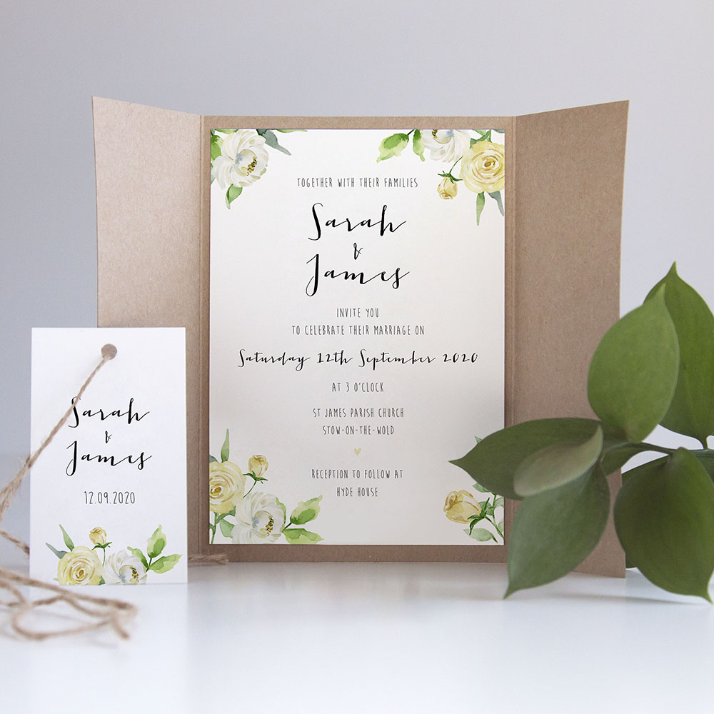 'Daphne' Gatefold Invite