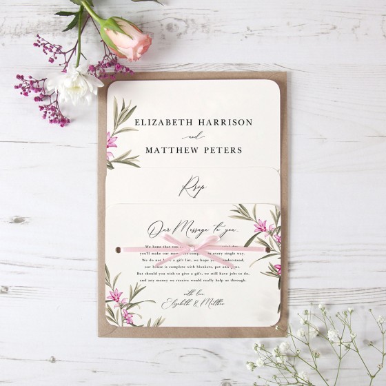 Floral Wedding Invitations