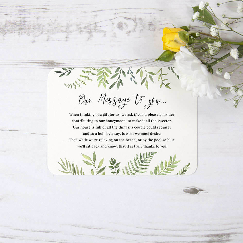 'Ophelia' Sleeve Invite