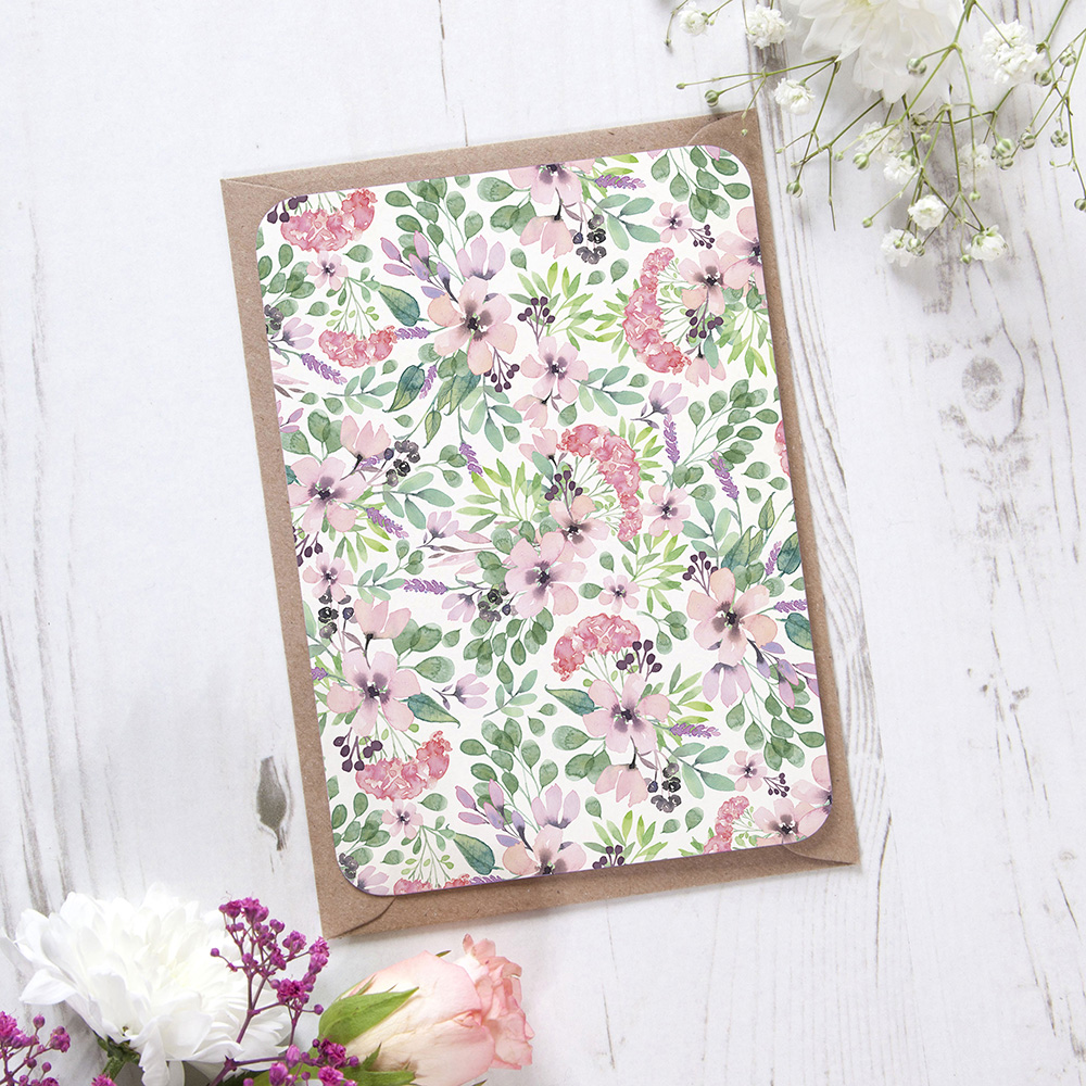 'Chloe' Hole-punched Wedding Invitation