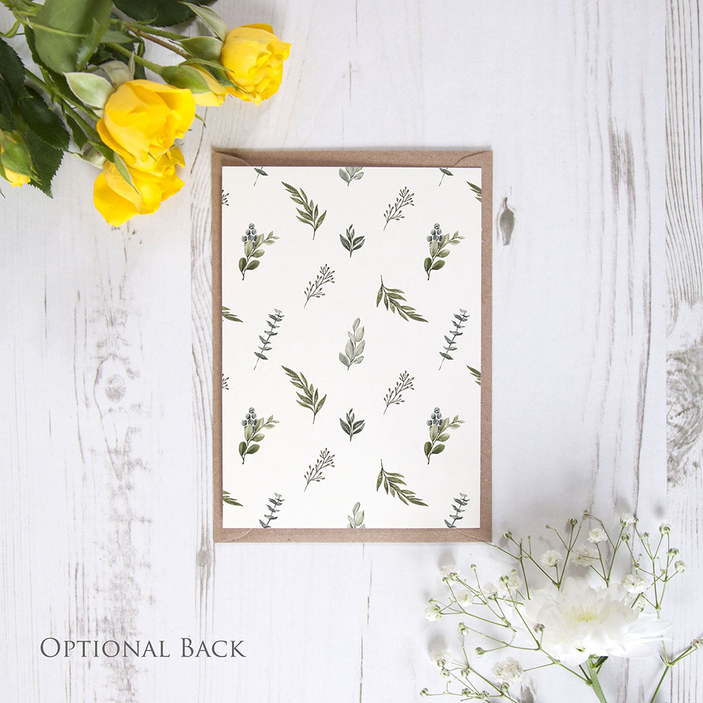 'Elegance' Standard Wedding Invitation