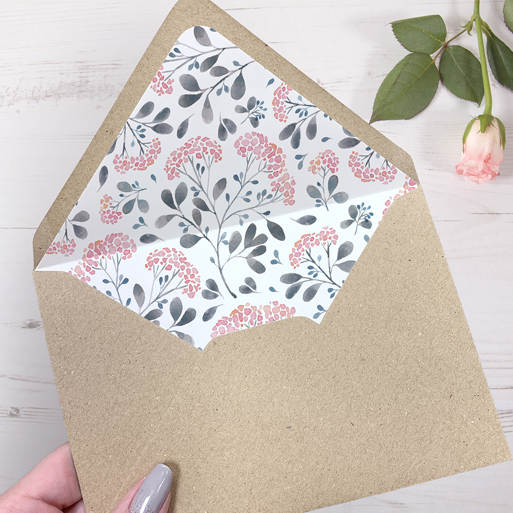 'Felicity' Standard Wedding Invitation Sample