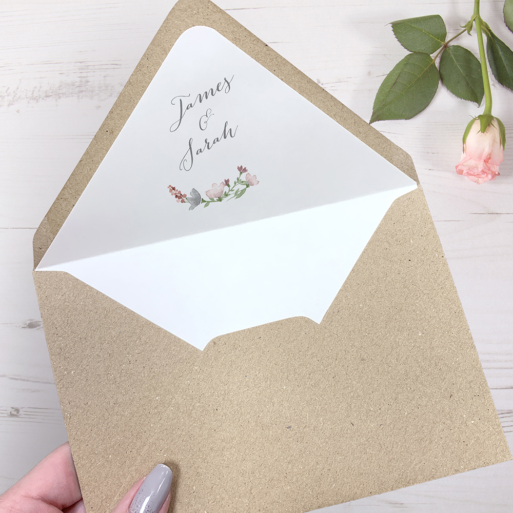 'Genevieve' Sleeve Invite