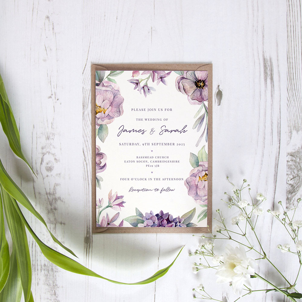 'Henrietta Dawn' Standard Invite Sample