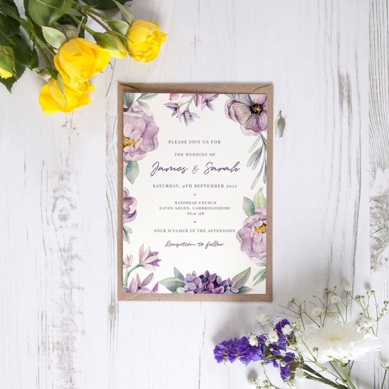 'Henrietta Dawn' Standard Invite Sample