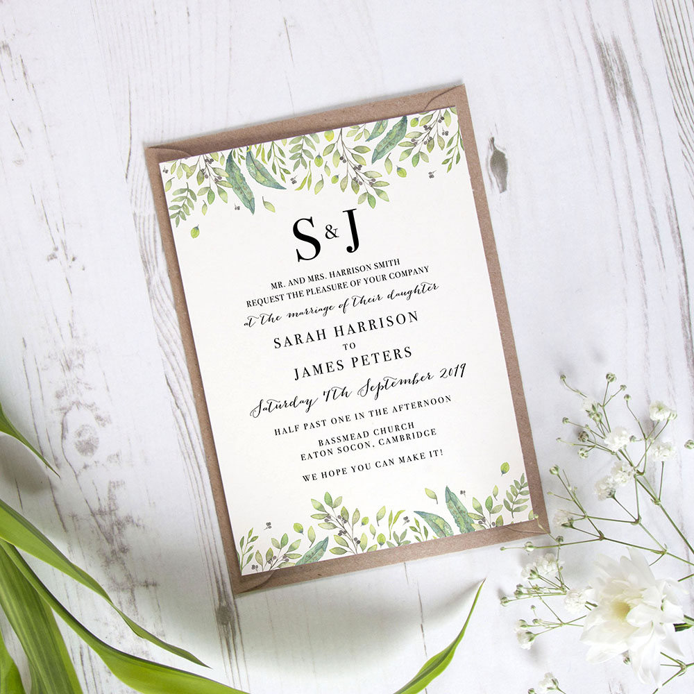 'Imogen' Standard Invite
