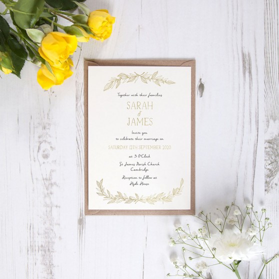 'Jessica' Standard Invite Sample