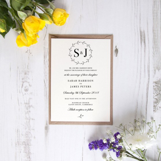 'Josephine' Standard Invite Sample