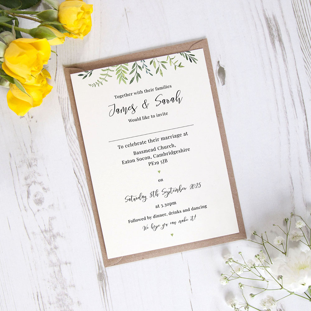 'Libby' Standard Invite Sample