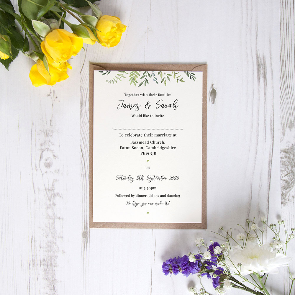 'Libby' Standard Invite Sample