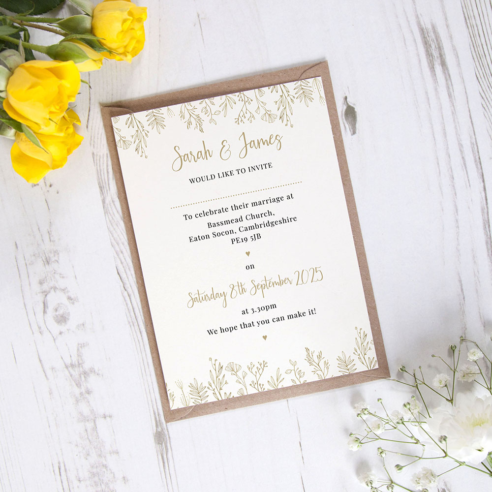 'Sophia' Standard Invite