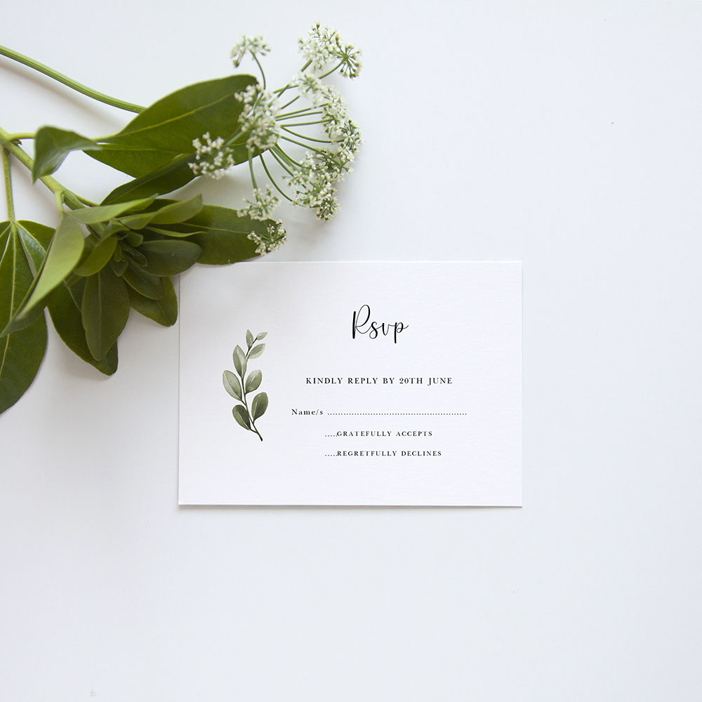 'Tuscany' Standard Wedding Invitation