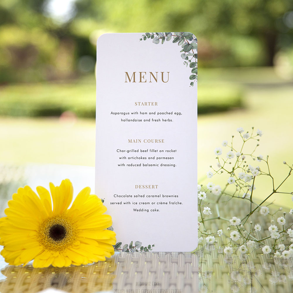 'Campagna Eucalyptus CP01' Slim Menu