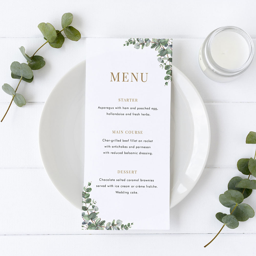 'Campagna Eucalyptus CP01' Slim Menu