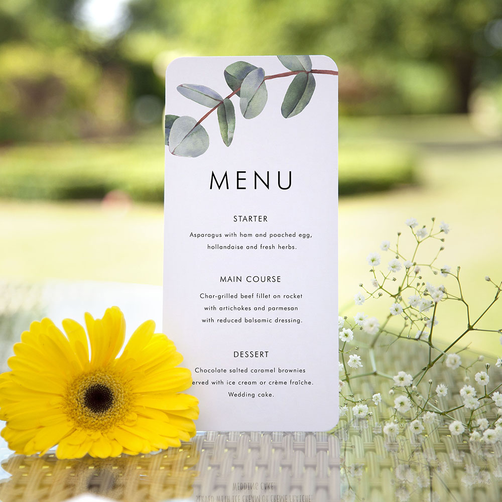 'Campagna Eucalyptus CP02' Slim Menu