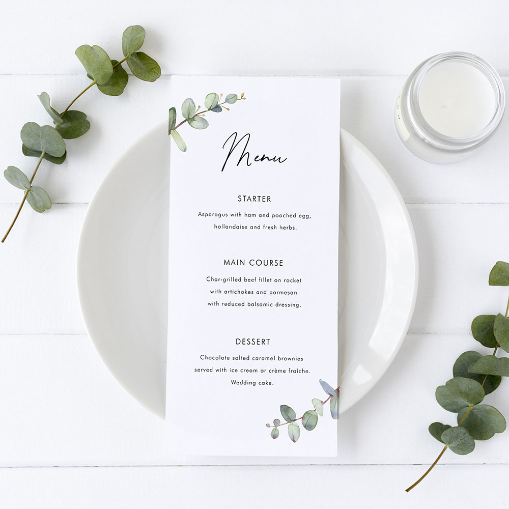 'Campagna Eucalyptus CP04' Slim Menu