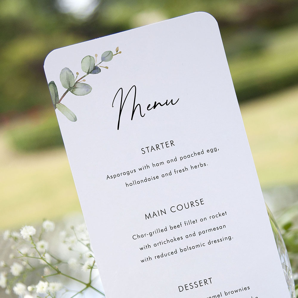 'Campagna Eucalyptus CP04' Slim Menu