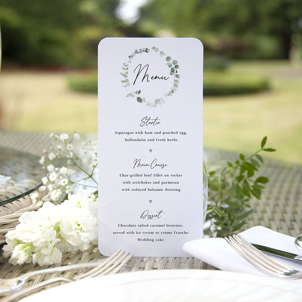 'Classic Eucalyptus CE15' Slim Menu