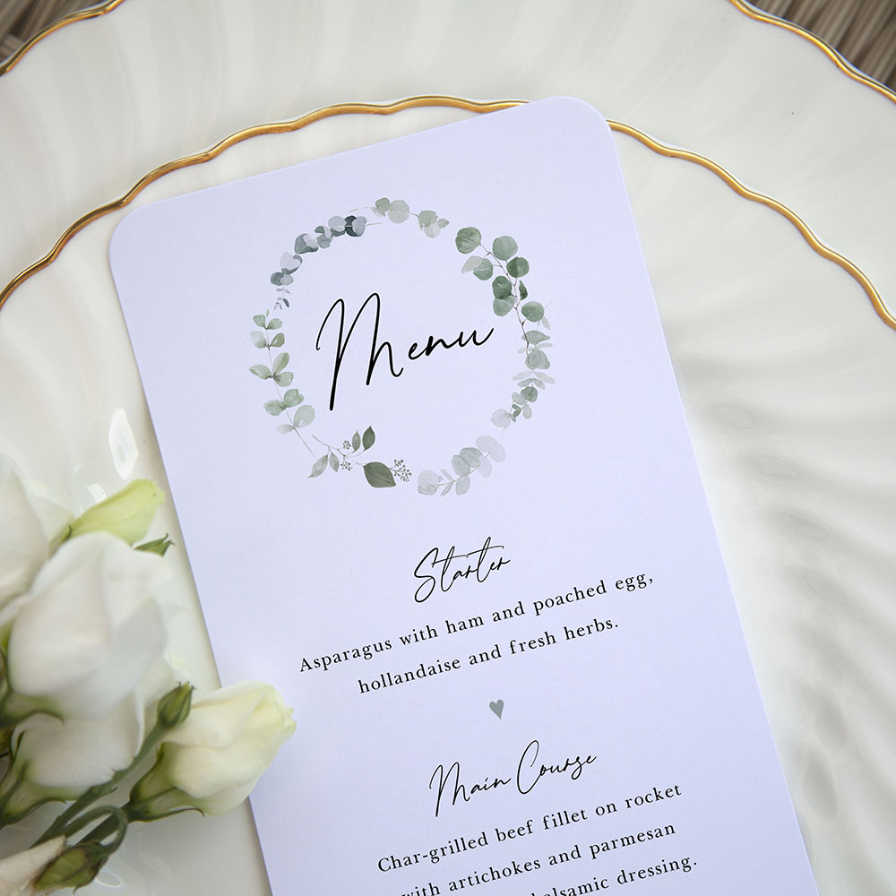 'Classic Eucalyptus CE15' Slim Menu