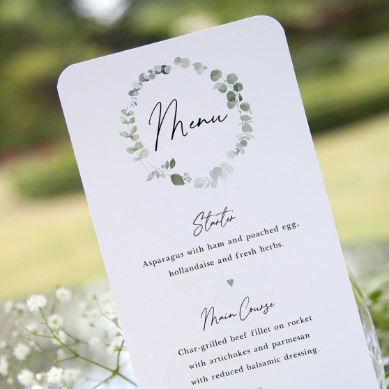 'Classic Eucalyptus CE15' Slim Menu