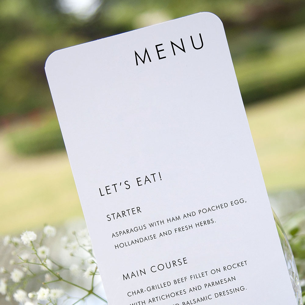 'Classic 1' Slim Menu