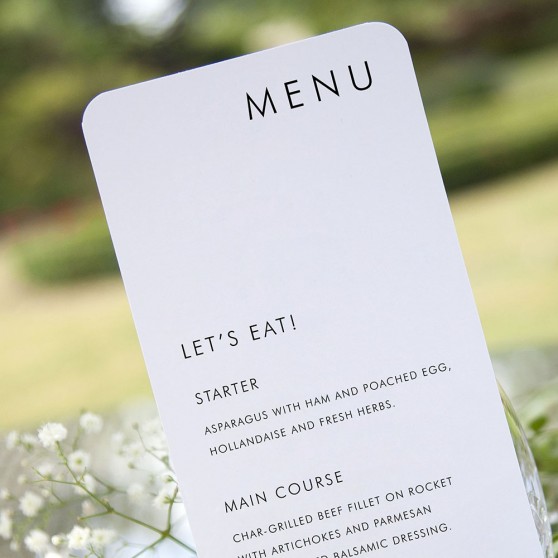 'Classic 1' Slim Menu